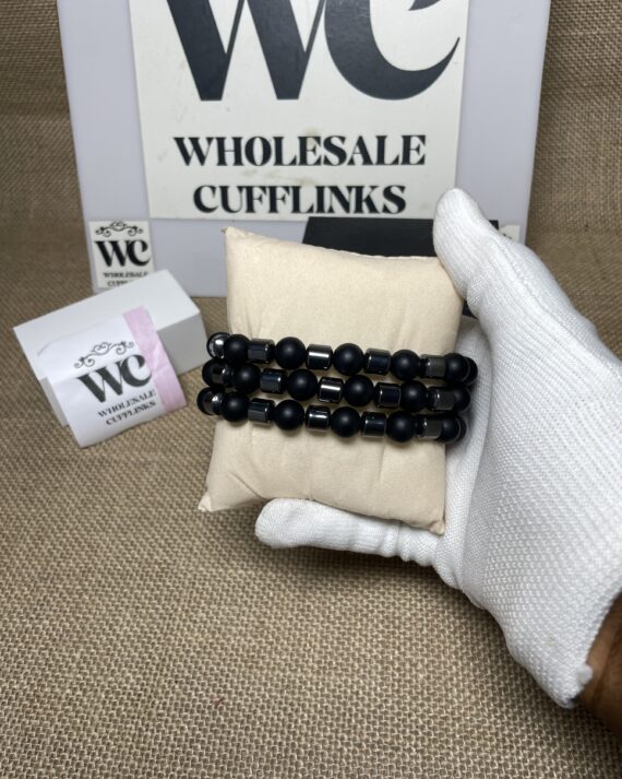 MATTE BLACK bracelet ...